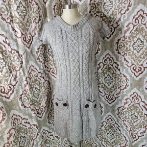 Y Vos taupe knit dress